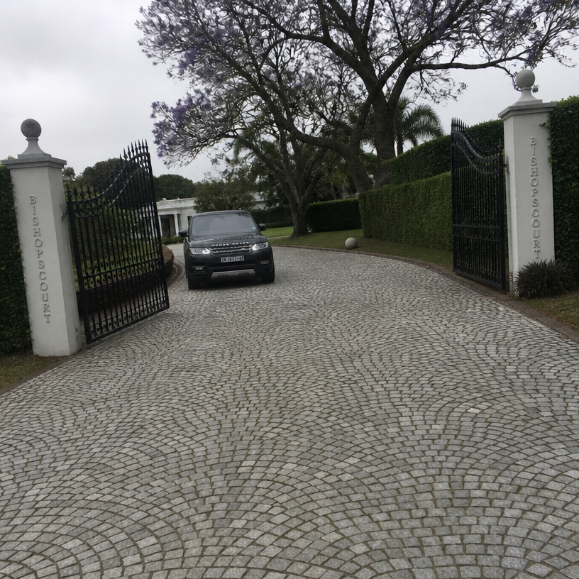 Granite Cobble Entrance · Bishopscourt